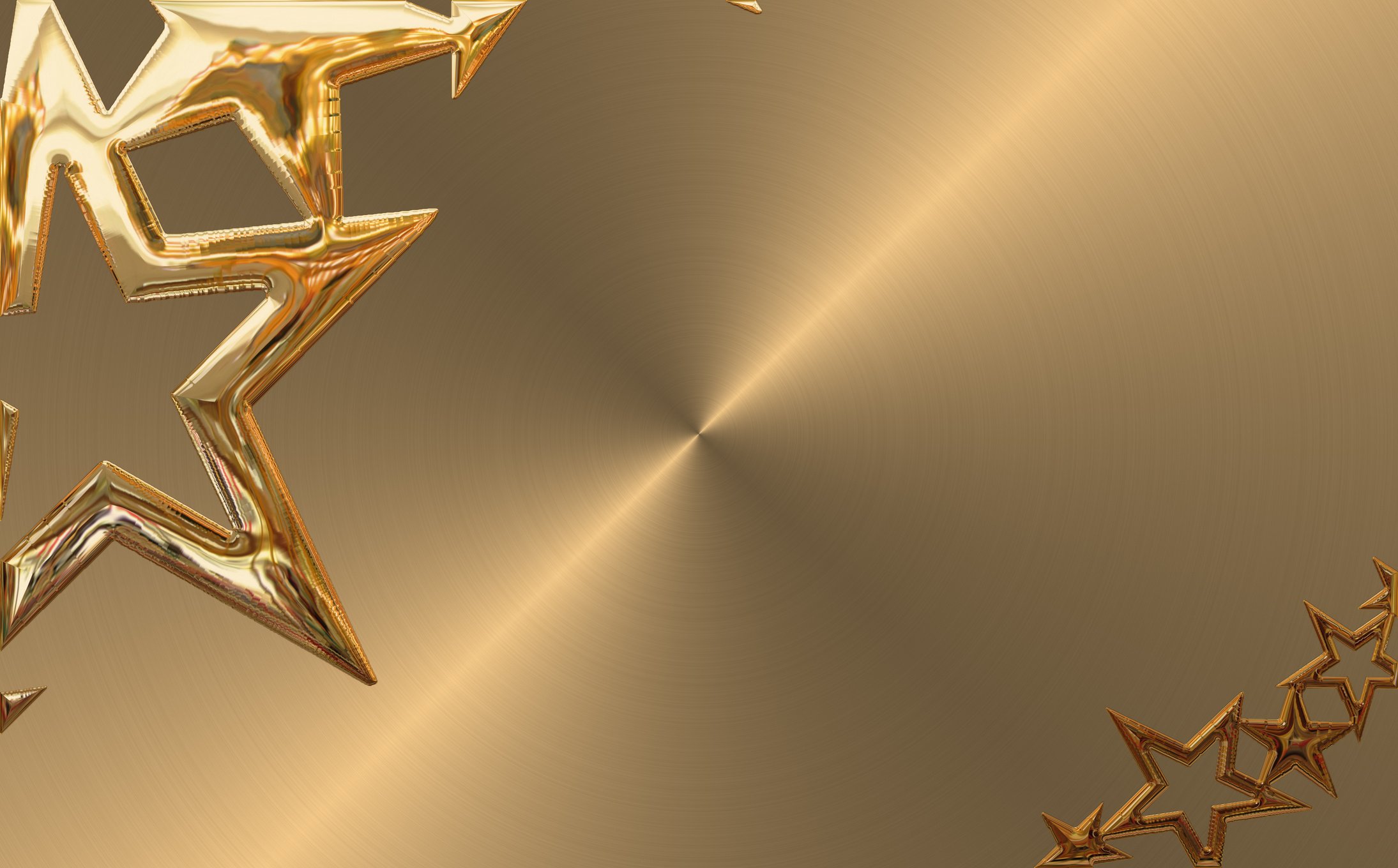 Golden Star Background